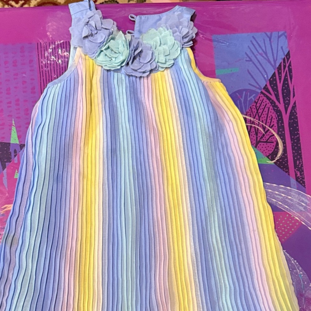 If It Were Me Pastel Rainbow Kids Dress